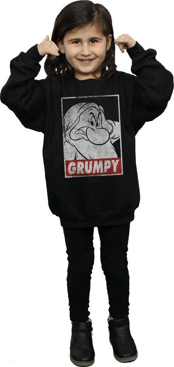 Produktbild Disney Snow White Grumpy Dwarf Poster Sweatshirt Mädchen (140, 146)