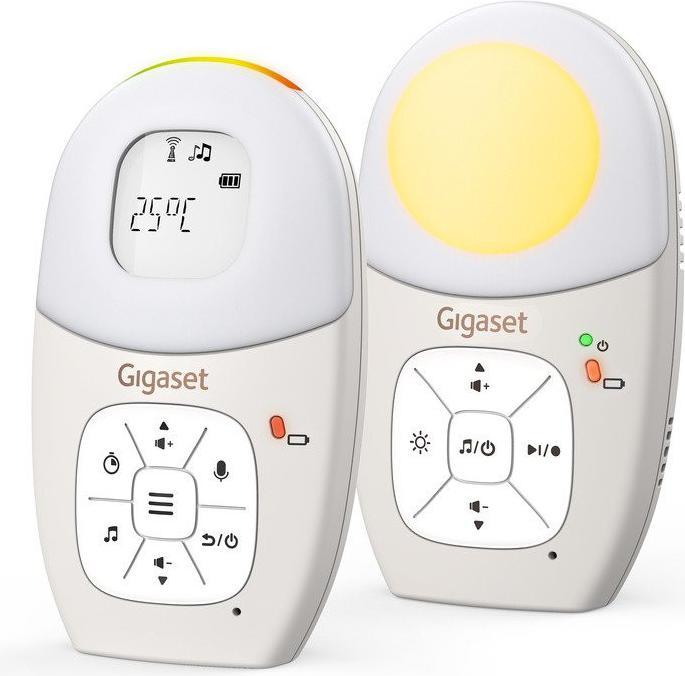 Immagine prodotto Gigaset Baby 100 Audio Babyphone warm grey (Audio del baby monitor, 300 m)