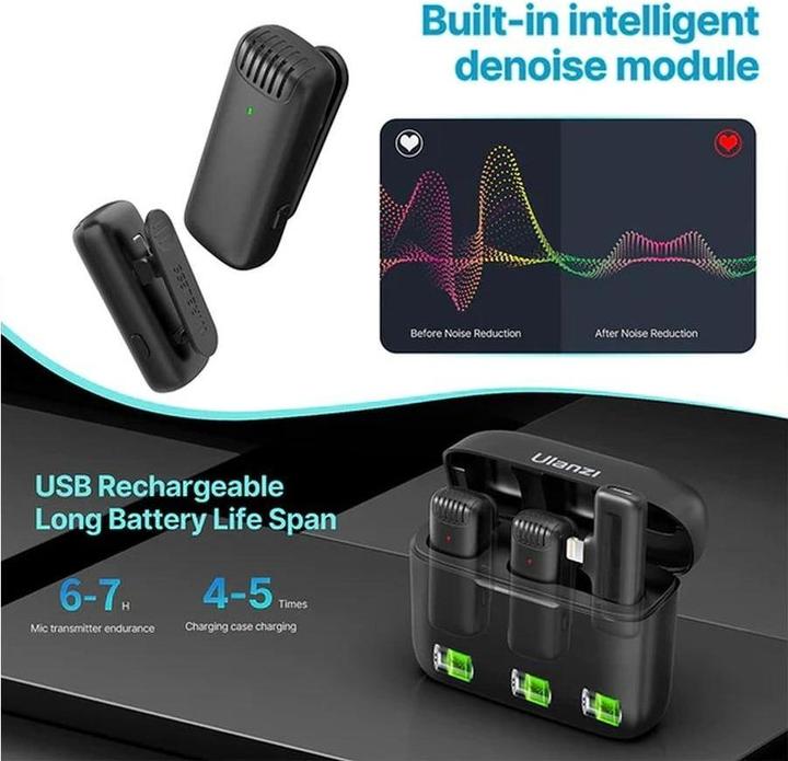 Actual product image Ulanzi Microphone J12TC