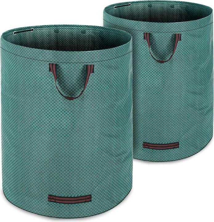Deuba 2x sacs-poubelles de jardin (280 l)