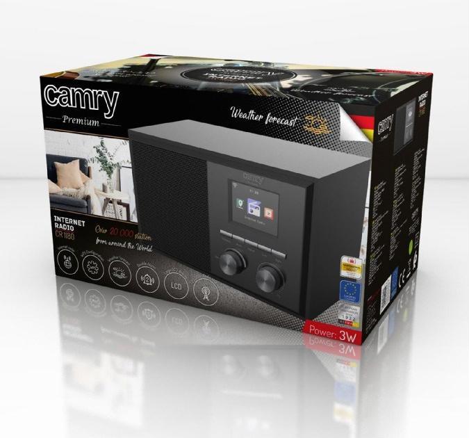 Actual product image Camry CR-1180 (DAB, Web radio, Wi-Fi)