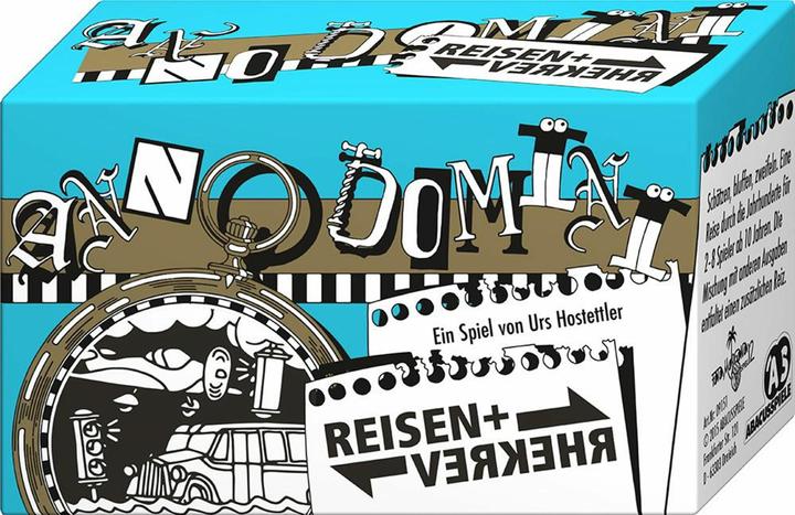 Produktbild Abacus ABA09151 - Anno Domini - Reisen & Verkehr, Kartenspiel, 2-8 Spieler, ab 10 Jahren (DE-Ausgabe) (Deutsch)