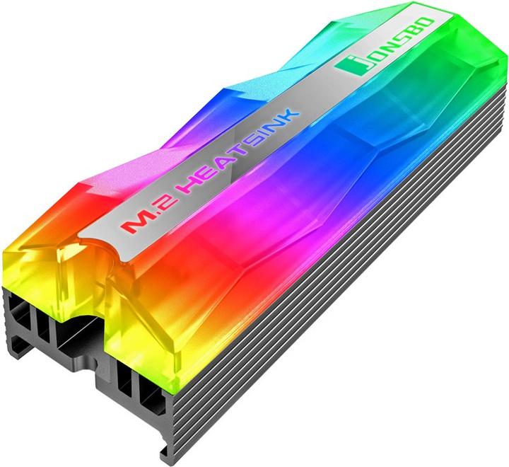 Jonsbo M.2-2 Mirage Edition M.2 SSD Passive Cooler, ARGB