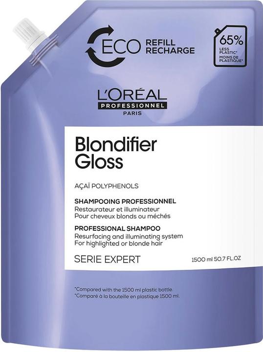 Produktbild L'Oréal Professionnel Serie Expert Shampoo Gloss Refill (1500 ml, Flüssiges Shampoo)