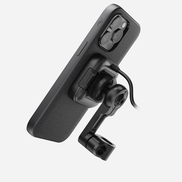 Actual product image Peak Design Motorbike Charging Mirror Mount - Black