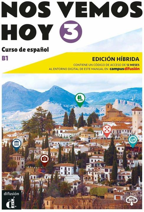 Actual product image Nos vemos hoy 3 B1 - Edición híbrida (German, Spanish, Ernst Klett Languages, 2024)
