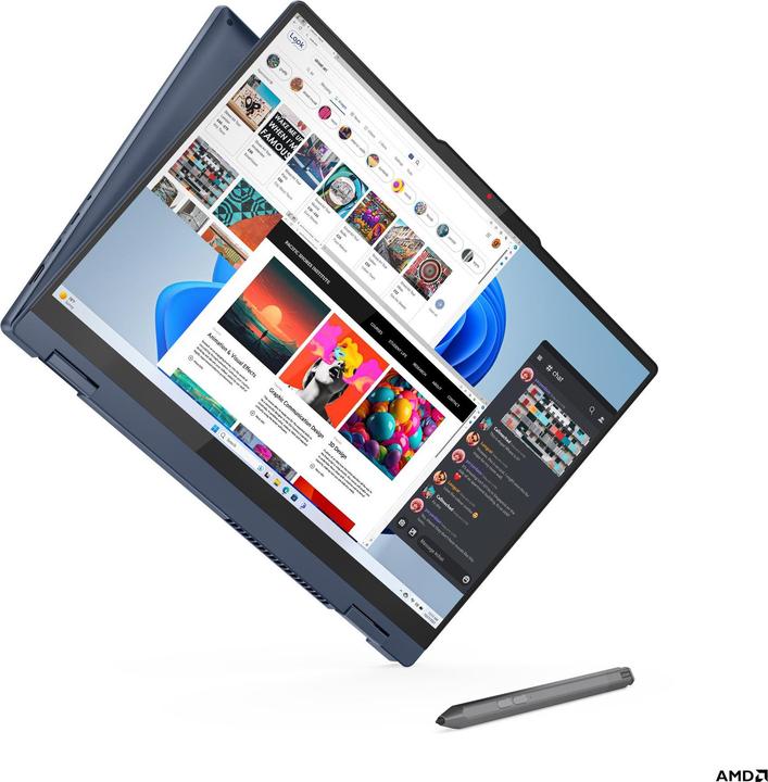Actual product image Lenovo IdeaPad 5 2-in-1 (16", AMD Ryzen 5 8645HS, 16 GB, 1000 GB, CH)