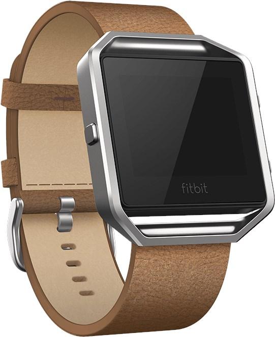 Actual product image Fitbit Blaze leather bracelet with frame (Genuine leather)