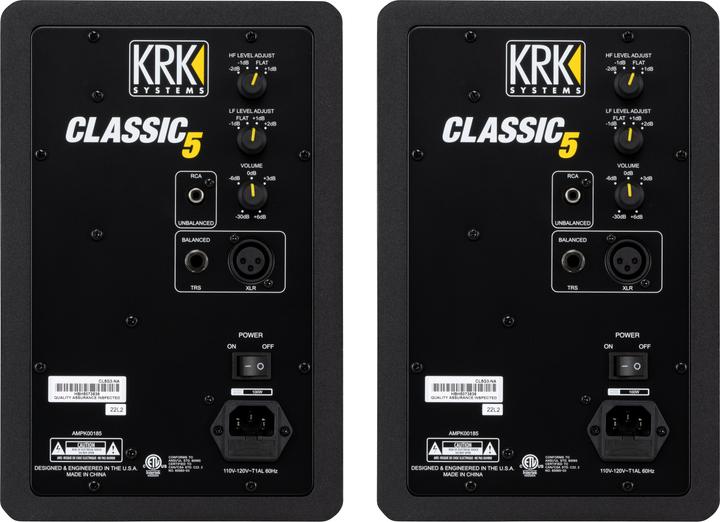 Produktbild KRK Classic 5 Studio Monitor (Aktiv, Paar, 1x 50 W)