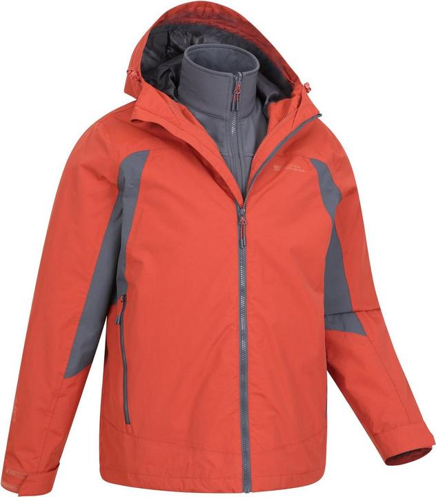 Produktbild Mountain Warehouse Mist Jacke wasserfest 3 in 1 (XXS)