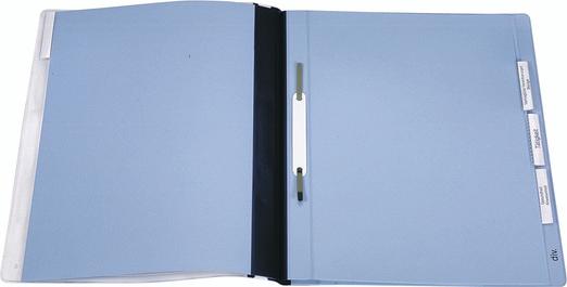 Produktbild Durable 5 Personalhefter Kunststoff blau 4 x kaufmännische Heftung (A4, 1 x)