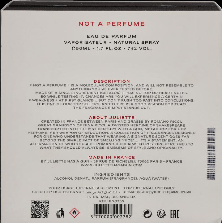 Produktbild Juliette Has a Gun Not A Perfume (Eau de Parfum, 50 ml)
