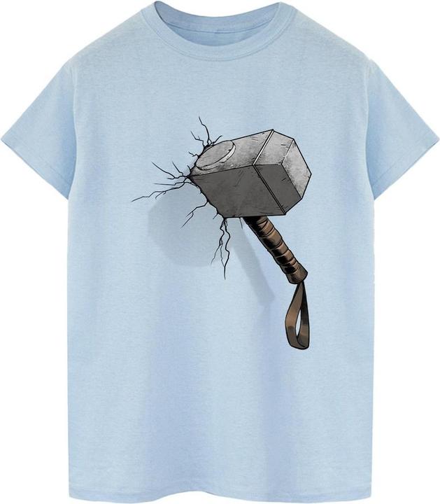 Marvel Thor Hammer Crack TShirt (S)