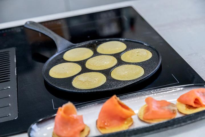 Actual product image Kitchen Craft Blini pan (24 cm, Frying pan, Cast iron)