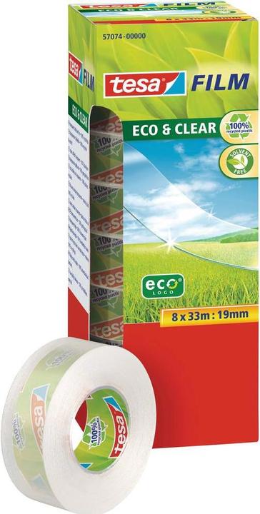 tesa Spare roll of film eco & clear (19 mm)