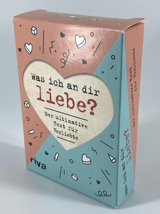 Immagine prodotto Was ich an dir liebe? – Der ultimative Test für Verliebte (Tedesco, Alessandra Reinwarth, 2020)