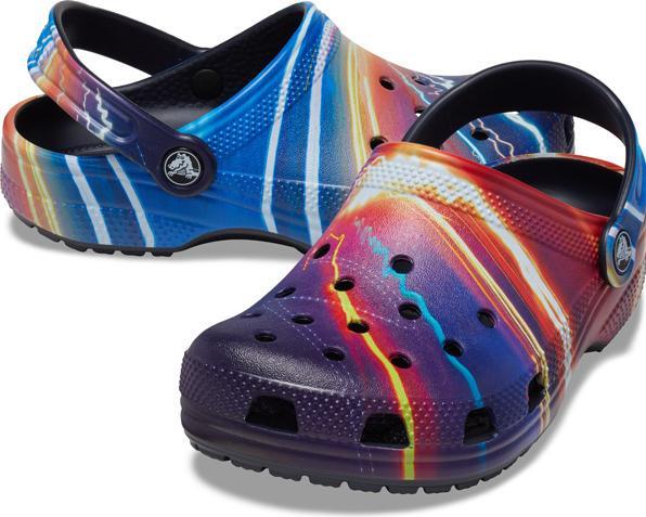 Actual product image Crocs K's Classic Meta Scape Clog (28)