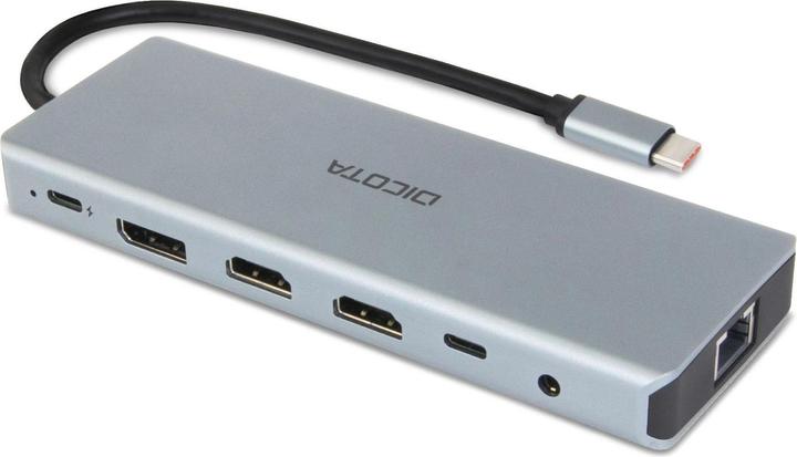 Produktbild Dicota USB-C 13-IN-1 DOCKING STATION (USB-C, 13 Ports)