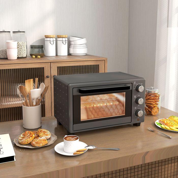Actual product image Swisshandel24 Minibackofen 21L 1400W 60 Min Timer, Kleinbackofen mit 100 °C-230 °C einstellbar