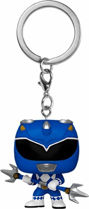 Funko Power Rangers 30th présentoir porte-clés Pocket POP! Vinyl Blue Ranger 4 cm (1)
