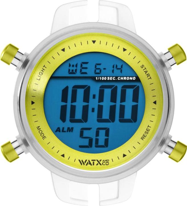 Immagine prodotto Watx & Colors Unisex-Uhr RWA1094 Gelb (Ø 43 mm) (43 mm)