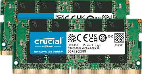 Productafbeelding Crucial Laptop geheugen (2 x 32GB, 3200 MHz, DDR4 RAM, SO-DIMM)