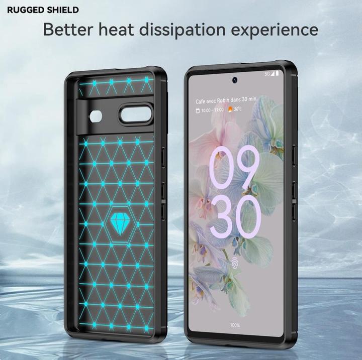 Immagine prodotto Screenguard Google Pixel 7 Cover Carbon Brushed Soft TPU (Google Pixel 7)
