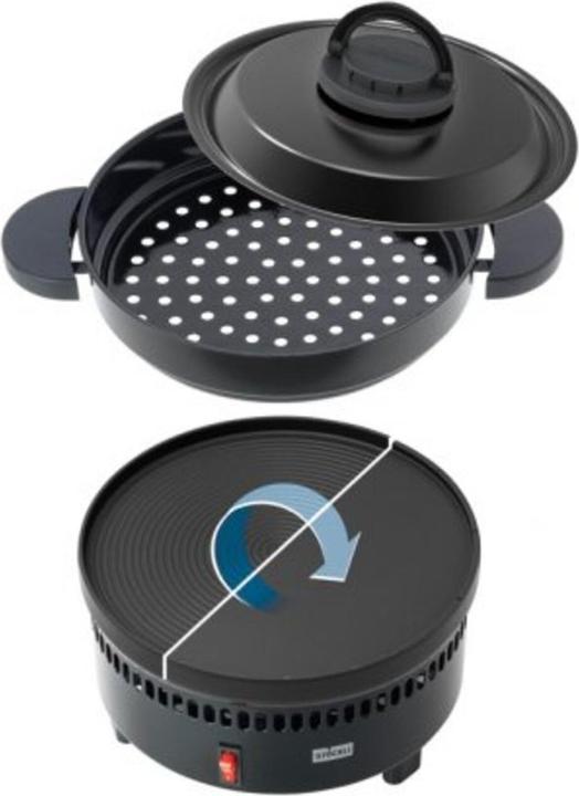 Stöckli Marroni oven with grill plate