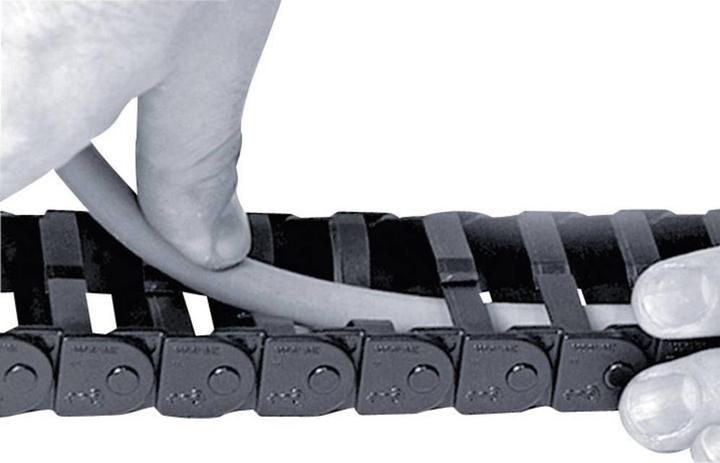 Produktbild igus Easy Chain® E-Kette® E16.4 117.4.12PZ Anschlusselement Druckknopfprinzip (Kabeldurchlass, 5.50 cm)