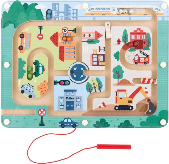 Spielba Magnetic game City maze