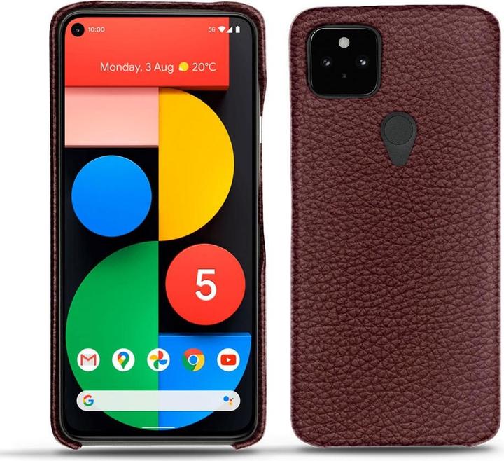 Actual product image Noreve Leather cover (Google Pixel 5)