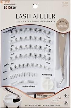 KISS Lash Atelier Design 01 False Eyelash Set (Künstliche Wimpern)