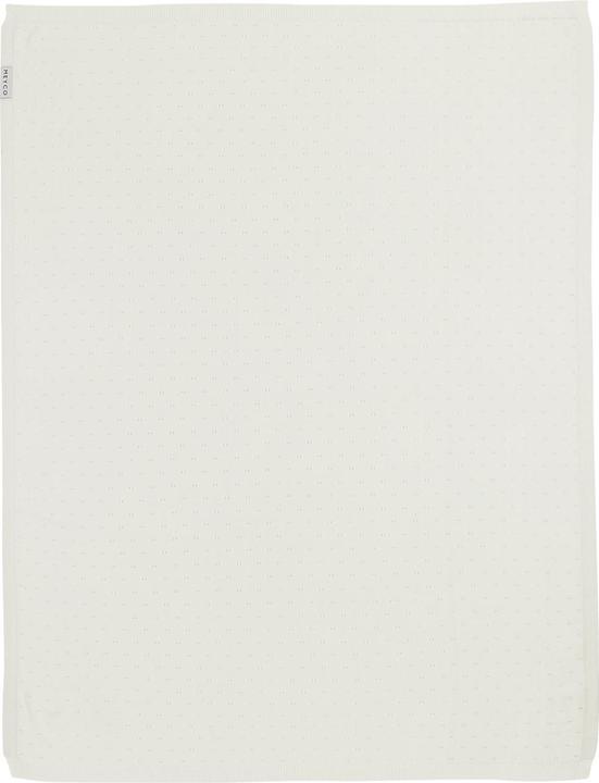 Immagine prodotto Meyco Coperta Baby Ajour - bambù - bianco sporco - 75x100cm (75 x 100 cm)