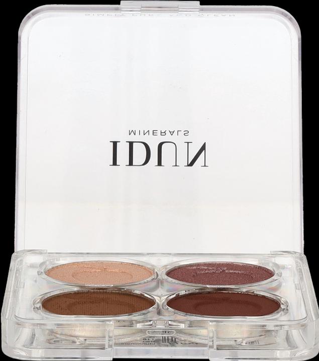 Actual product image IDUN Minerals Palette Eyeshadow Lavendel (Violet, Brown)