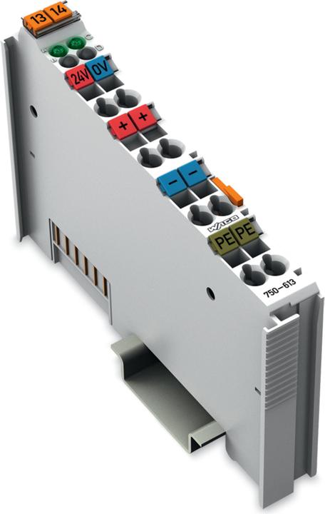 Image du produit Wago Borne d'alimentation potentielle 24VCC 750-613 Alimentation du bus