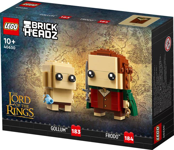 Produktbild LEGO Brickheadz Frodo & Gollum (40630, LEGO Brickheadz)