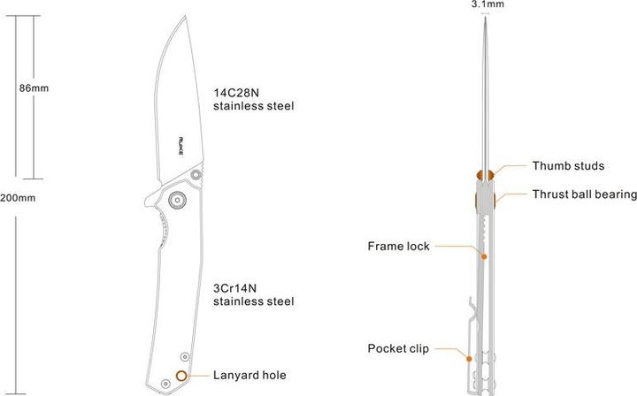 Image du produit Ruike P801-Sf (8.60 cm)