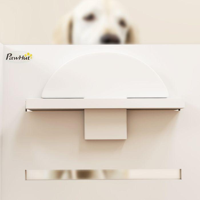Produktbild Swisshandel24 Hundenapf erhöht, Höhenverstellbar Futternapf für Hunde mit Separatem Design (1 l)