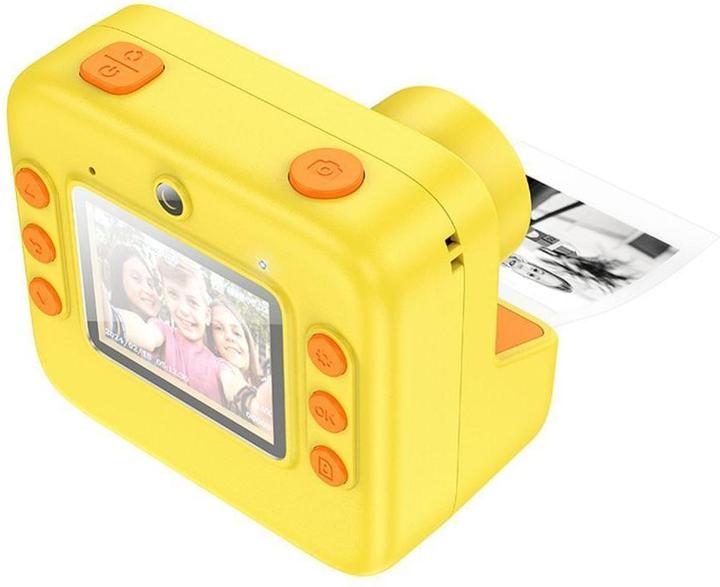 Image du produit Hoco Headphone with microphone digital kids camera with printer DV200 yellow