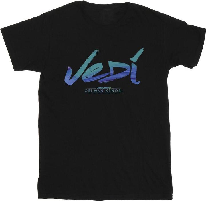 Star Wars ObiWan Kenobi Jedi Painted Font TShirt Jungen