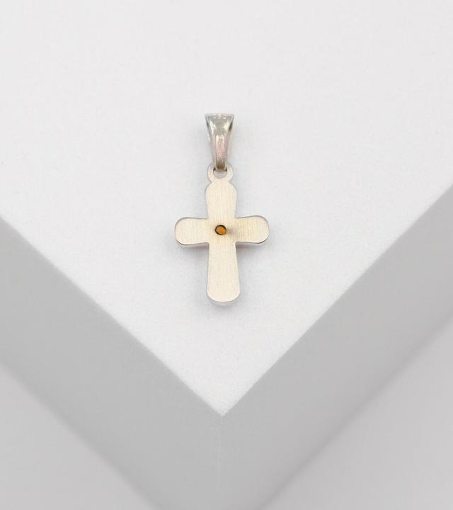 Immagine prodotto Muau Croce (Oro bianco 750/18 carati)