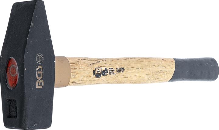 Produktbild BGS Schlosserhammer Holz-Stiel DIN 1041 2000 g (2198 g)