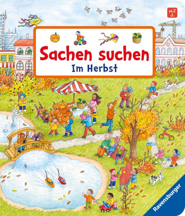 Immagine prodotto Ravensburger Sachen suchen: Im Herbst (Tedesco, Barbara Jelenkovich, Susanne Gernhäuser, 2020)