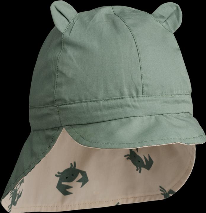 Actual product image Liewood Gorm Umkehrbarer Sonnenhut Crab