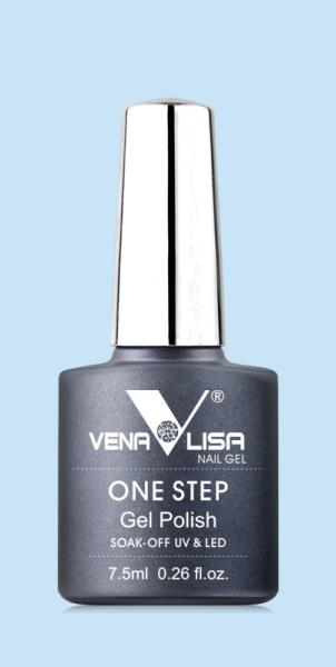 Actual product image Venalisa 3 in 1 Gel Varnish Light Blue UV/LED (Light blue, UV gel varnish)