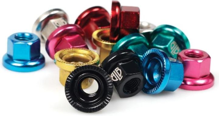 Actual product image BLB Track Nuts Steel (Pink/M9)