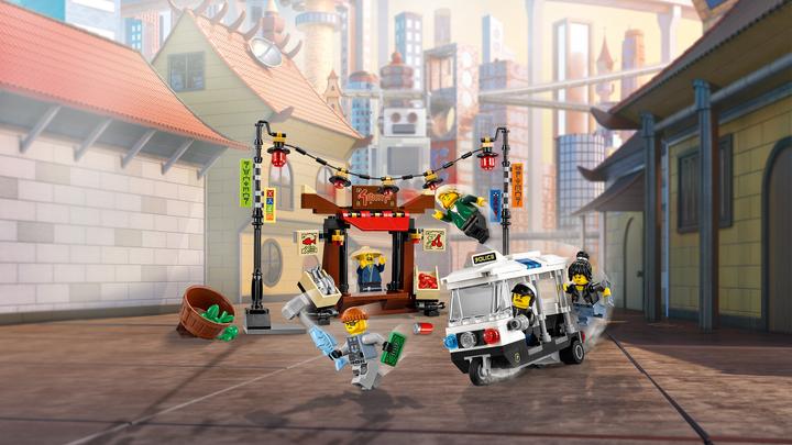 Actual product image LEGO Ninjago Movie chase in NINJAGO City (70607, LEGO Ninjago)