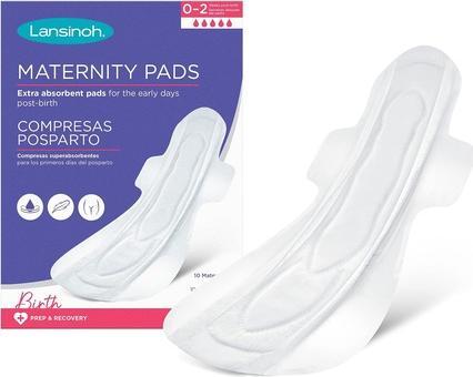Image du produit Lansinoh Coussinets de maternité Après la naissance Extra Absorbant avec Ailes 10 count