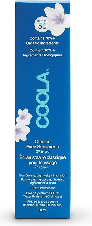 Produktbild Coola Suncare Classic Lotion White Tea (Sonnencreme Gesicht, SPF 50, 50 ml, 50 g)