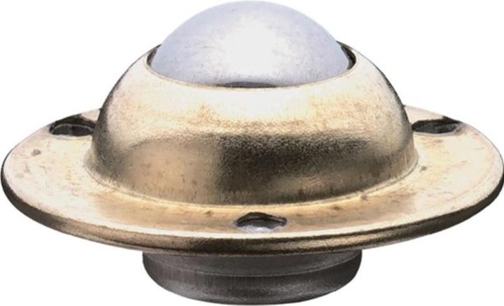 Actual product image BS Rollen Ball caster steel ball Ø 31 mm steel galvanised Load capacity 25 kg